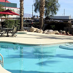 Red Roof Inn Pool area, 3704 E Irvington Rd., Tucson (courtesy photo)