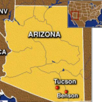 Tucson Benson Map