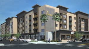 Curve at Melrose rendering