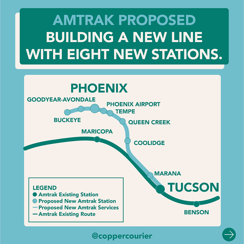 Amtrak Map Tucson Phoenix 