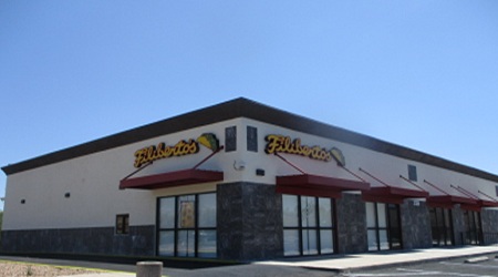 Front exterior of 2320 N Silverbell Rd, a fully leased retail property in Tucson sold for $2.55M by Volk Company