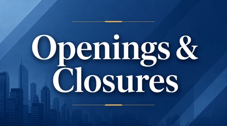 Openings & Closures